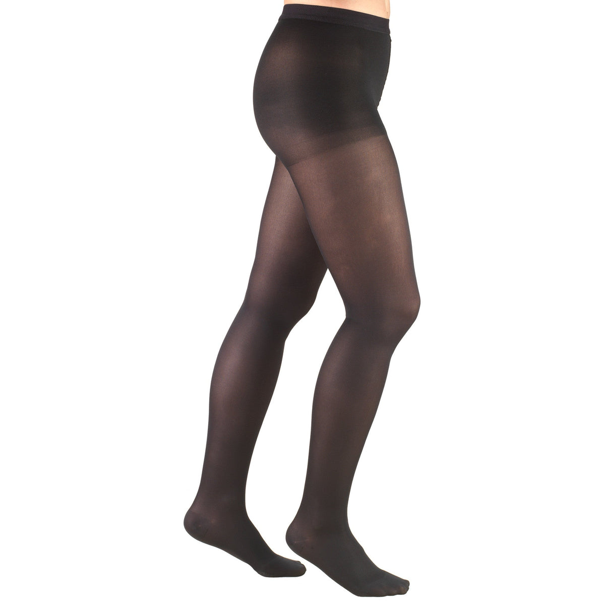 Truform 0375 Opaque Microfiber Compression Pantyhose – 15–20 mmHg
